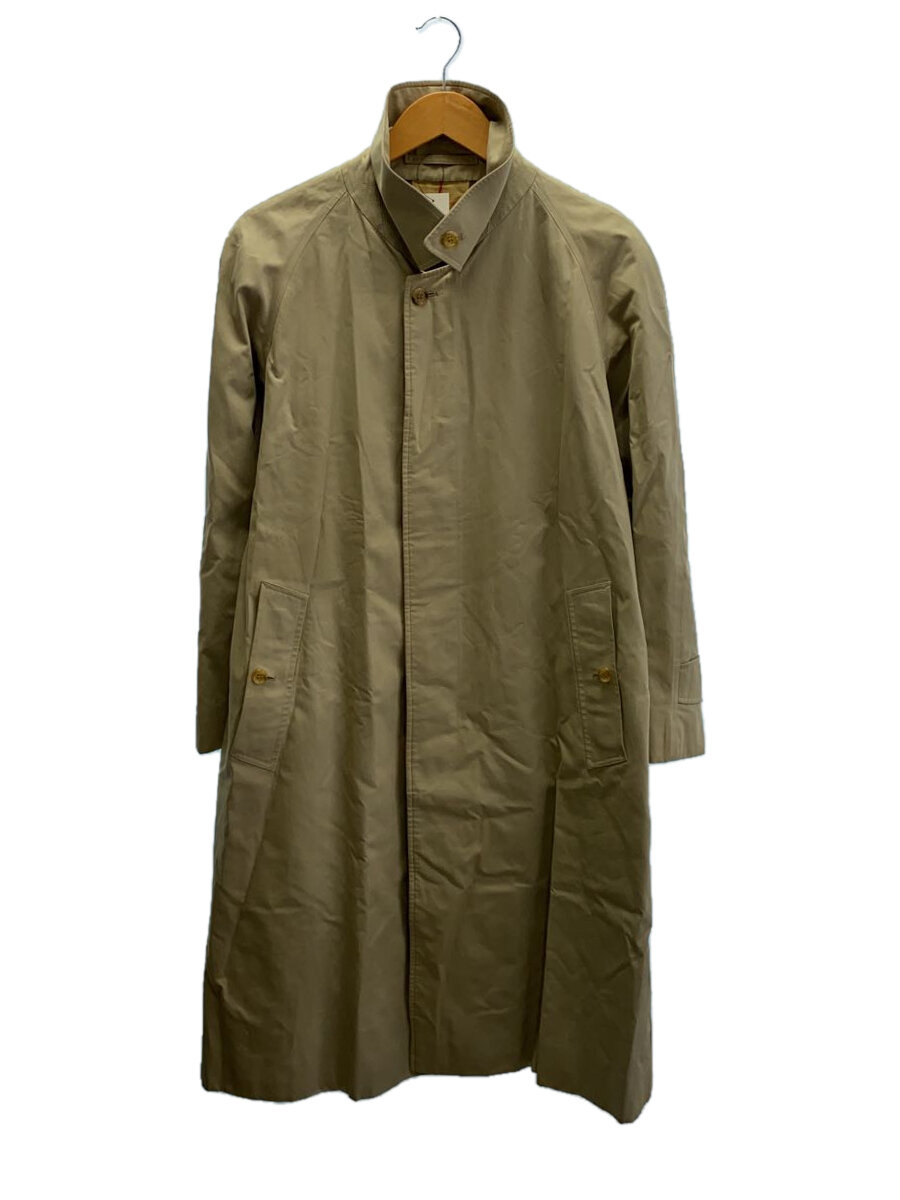 【中古】BURBERRY LONDON◆ステンカラーコート/--/コットン/BEG/無地【レディースウェア】