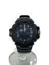 【中古】CASIO◆ソーラー腕時計・G-SHOCK/デジアナ/BLK【服飾雑貨他】