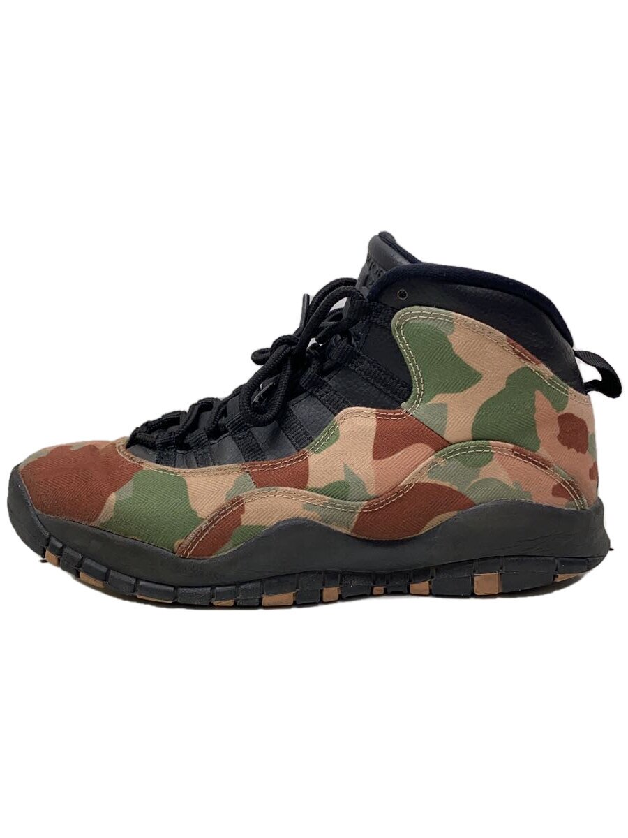 NIKE◆AIR JORDAN 10 RETRO/エアジョーダンレトロ/マルチカラー/310805-200/27cm/マルチカ