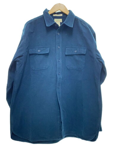 【中古】L.L.Bean◆長袖シャツ/XL/コットン/NVY【メンズウェア】 【中古】L.L.Bean◆長袖シャツ/XL/コットン/NVY【メンズウェア】