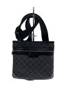 【中古】LOUIS VUITTON◆トマス_ダミエ グラフィット_BLK/PVC/BLK【バッグ】