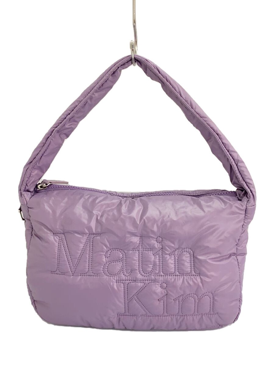 Matin Kim◆logo stich padding easy bag/バッグ/ナイロン/PUP