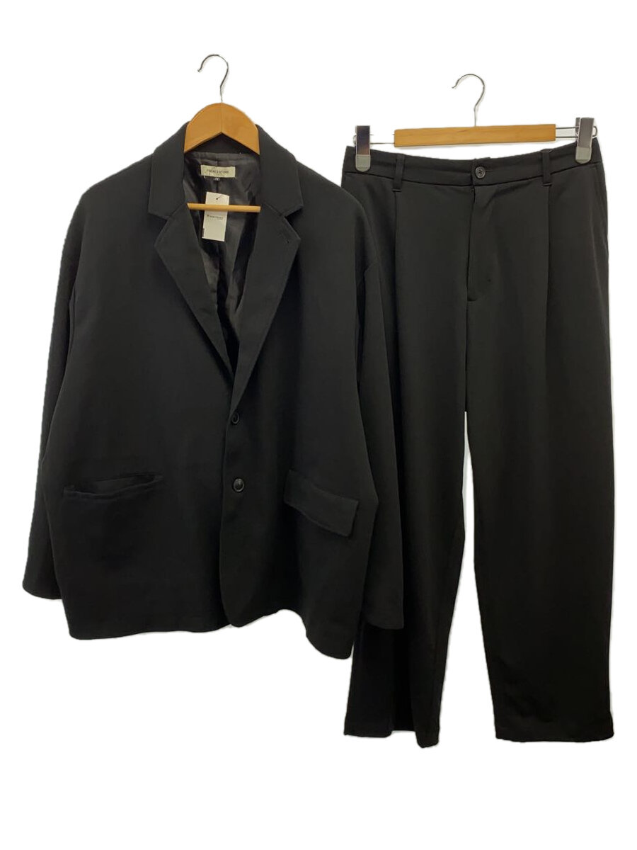 【中古】FREAK’S STORE◆セットアップ/M/ポリエステル/ブラック/23AW-111SET【メンズウェア】