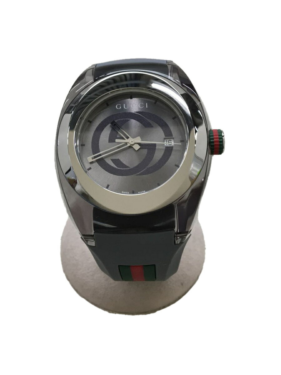 【中古】GUCCI◆クォーツ腕時計/アナ