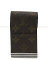 【中古】LOUIS VUITTON◆エテュイ・シガレット_モノグラム_BRW/--/BRW/モノグラム/レディース【服飾雑貨他】