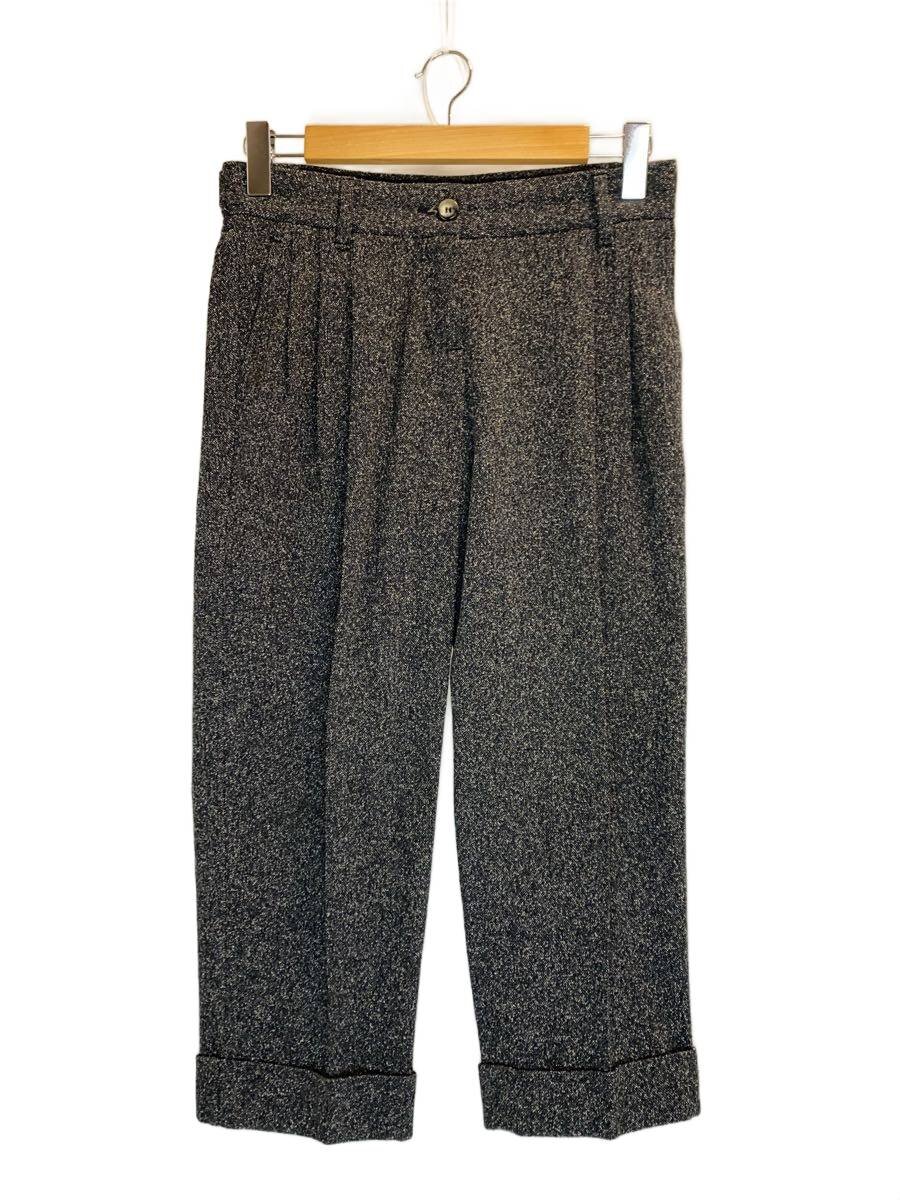 【中古】DOLCE&GABBANA◆ボトム/38/シルク/BLK【メンズウェア】