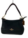 【中古】COACH◆ショルダーバッグ/ナイロン/BLK/無地/CA205【バッグ】