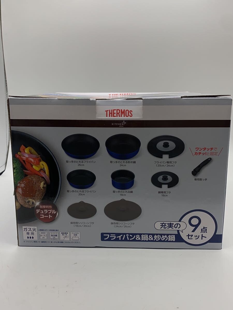【中古】THERMOS◆鍋/9点セット/KSC-9A【キッチン用品】