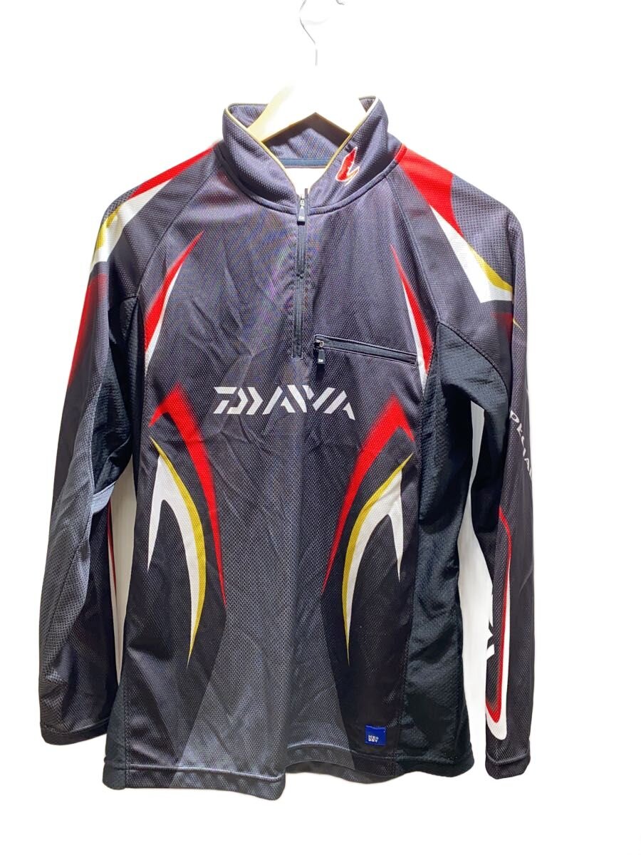 【中古】DAIWA◆アイスドライジップアップ/スポーツウェアー/M/BLK/DE-7006//【スポーツ】