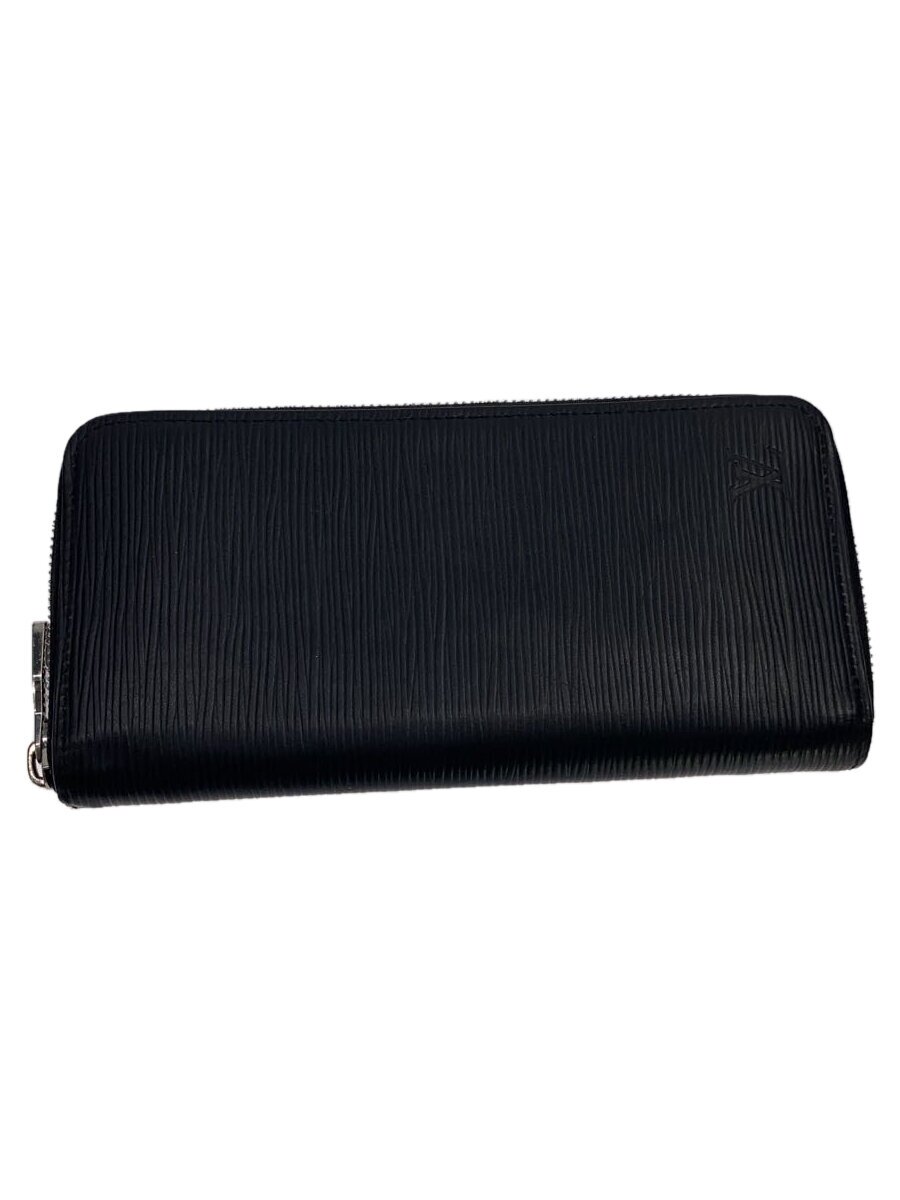 【中古】LOUIS VUITTON◆ジッピー・ウォレット_エピ/長財布/レザー/BLK/メンズ/M61857【服飾雑貨他】