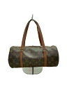 【中古】LOUIS VUITTON◆1)パピヨン30_モノグラム・キャンバス_BRW/PVC/BRW【バッグ】