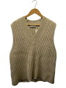 【中古】Acne Studios(Acne)◆ニットベスト(厚手)/S/アクリル/BEG/無地/FN-WN-KNIT000257【メンズウェア】