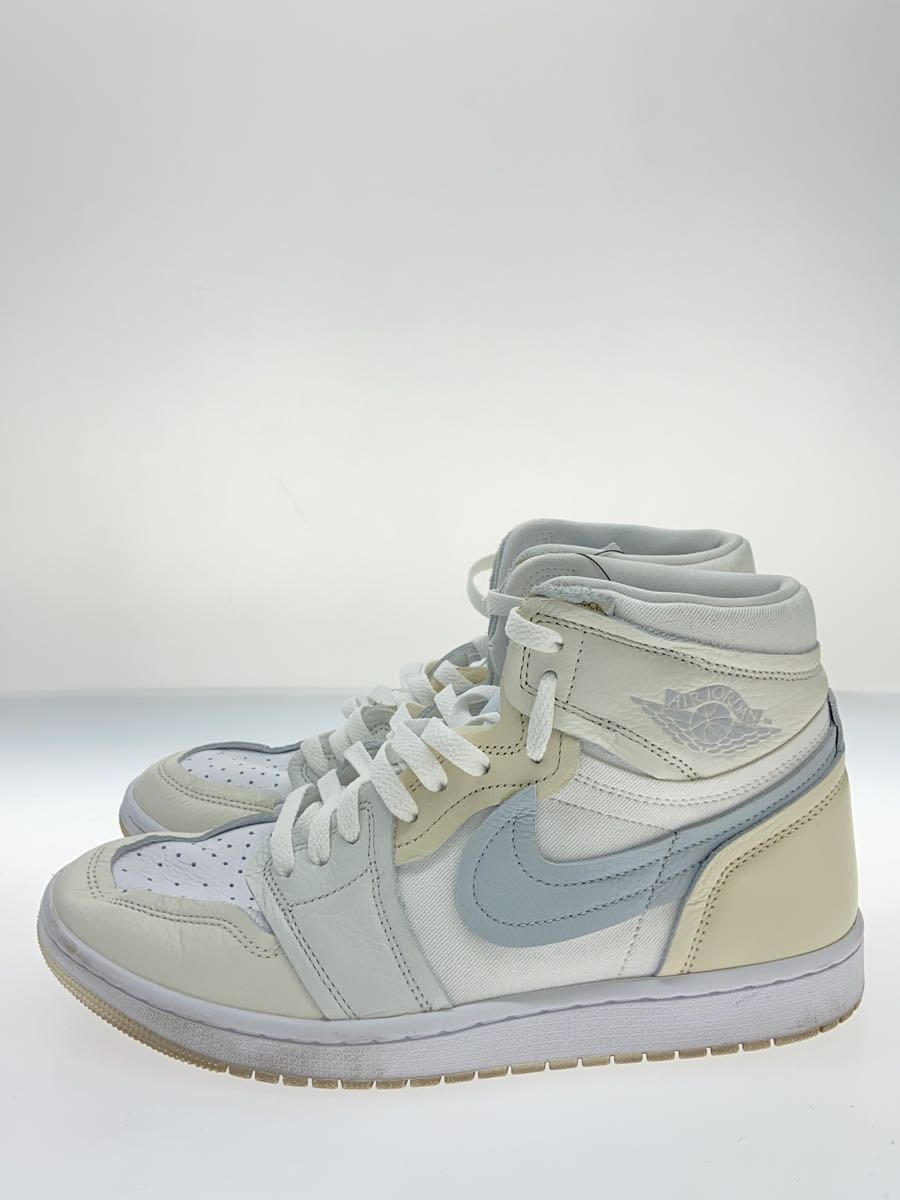 【中古】NIKE◆AIR JORDAN 1 HIGH MM_エアジョーダン 1 MM/28cm/WHT【シューズ】