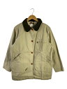 【中古】L.L.Bean◆80s/ハンティングジャケット/Ladys M/M/コットン/IVO//【メンズウェア】(4)