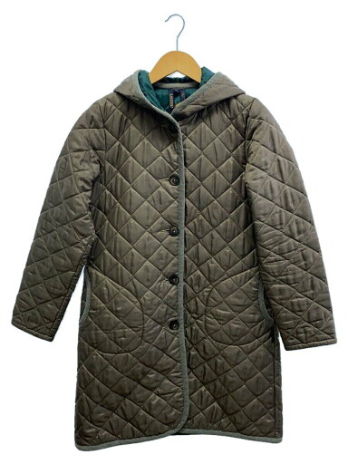 【中古】LAVENHAM◆キルティングジャケット/40/ポリエステル/BRW/無地【レディースウェア】 【中古】LAVENHAM◆キルティングジャケット/40/ポリエステル/BRW/無地【レディースウェア】