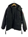 【中古】CANADA GOOSE◆コンスタブルパーカー/ダウンジャケット/XS/ポリエステル/BLK ...