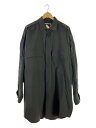 【中古】MAISON SPECIAL◆長袖シャツ/M/ポリエステル/GRY/11212311320【メンズウェア】