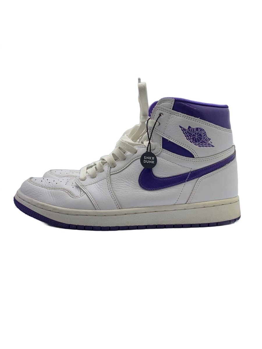 NIKE◆ハイカットスニーカー/27cm/WHT/cd0461-151