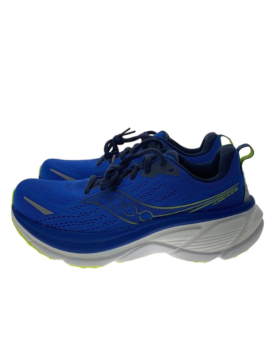 【中古】SAUCONY◆ハリケーン/ローカットスニーカー/25.5cm/BLU/S21026-286【シューズ】