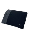 【中古】Porter Classic◆タグ付/CASHMERE KNIT STOLE TWO TONE/カシミヤ/BLK/メンズ/PC-025-2969【服飾雑...