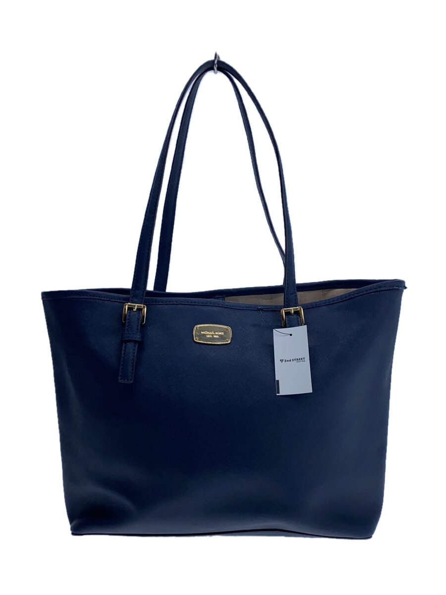 【中古】MICHAEL KORS◆バッグ/レザー/NVY/AP-1608【バッグ】