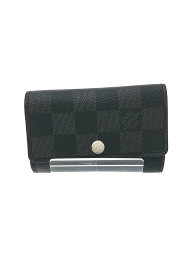 【中古】LOUIS VUITTON◆ミュルティクレ6_ダミエ・グラフィット_BLK/--/BLK/メンズ//【服飾雑貨他】 【中古】LOUIS VUITTON◆ミュルティクレ6_ダミエ・グラフィット_BLK/--/BLK/メンズ//【服飾雑貨他】