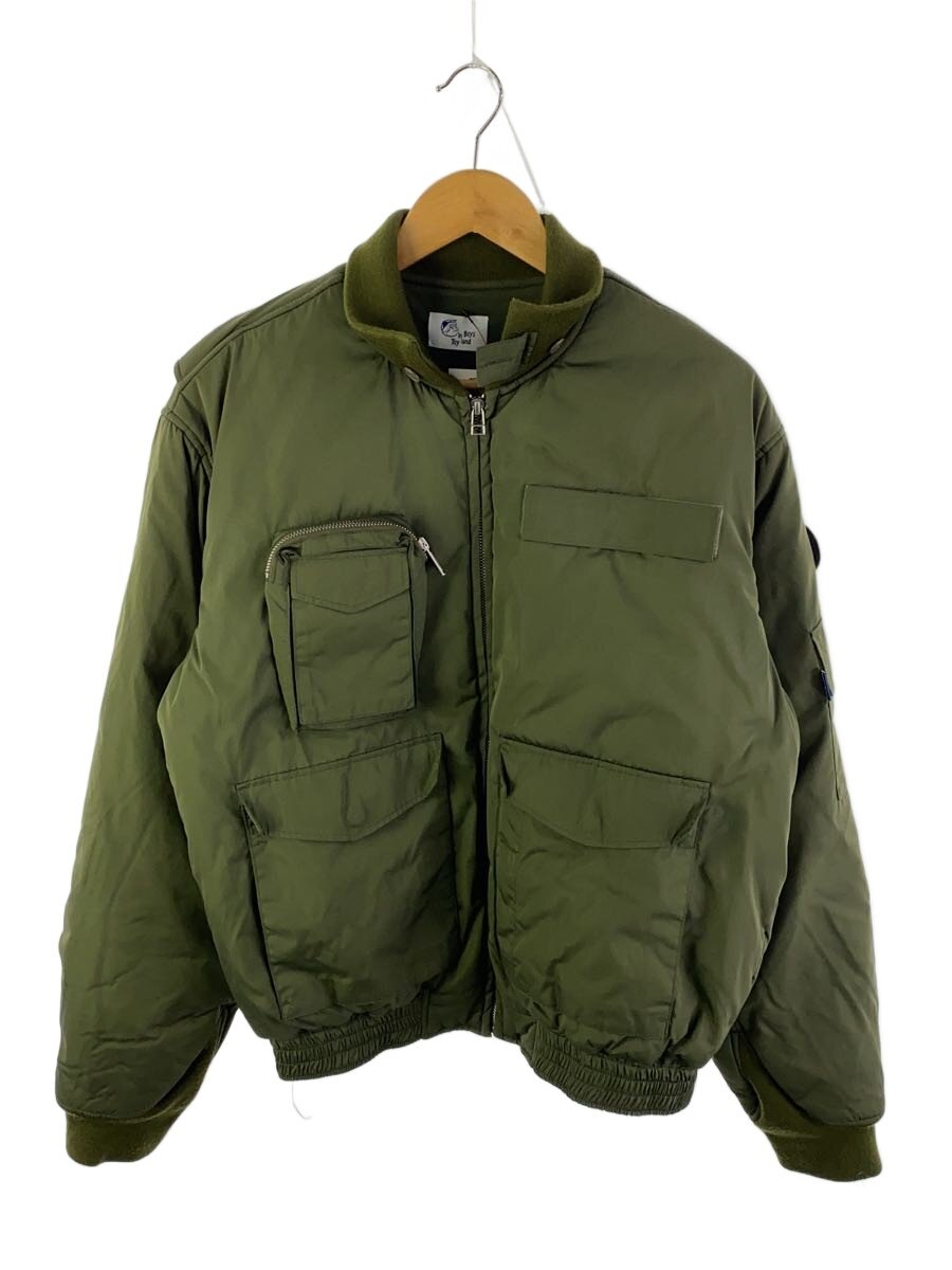BOYS IN TOYLAND◆ジャケット/L/ポリエステル/KHK/無地/bit-23fw-203-kha