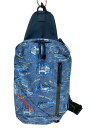 【中古】Columbia◆ショルダーバッグ/ポリエステル/BLU/総柄/PU8236【バッグ】