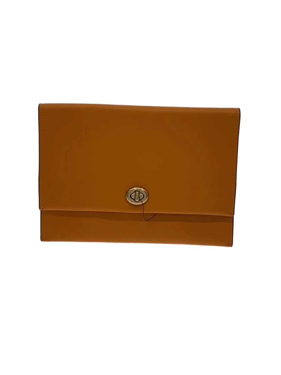 【中古】COACH◆クラッチバッグ/レザー/ORN/C9660G【バッグ】