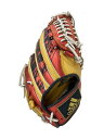 【中古】adidas◆野球用品/右利き用/KBI83/スカーレット×ゴールド【スポーツ】