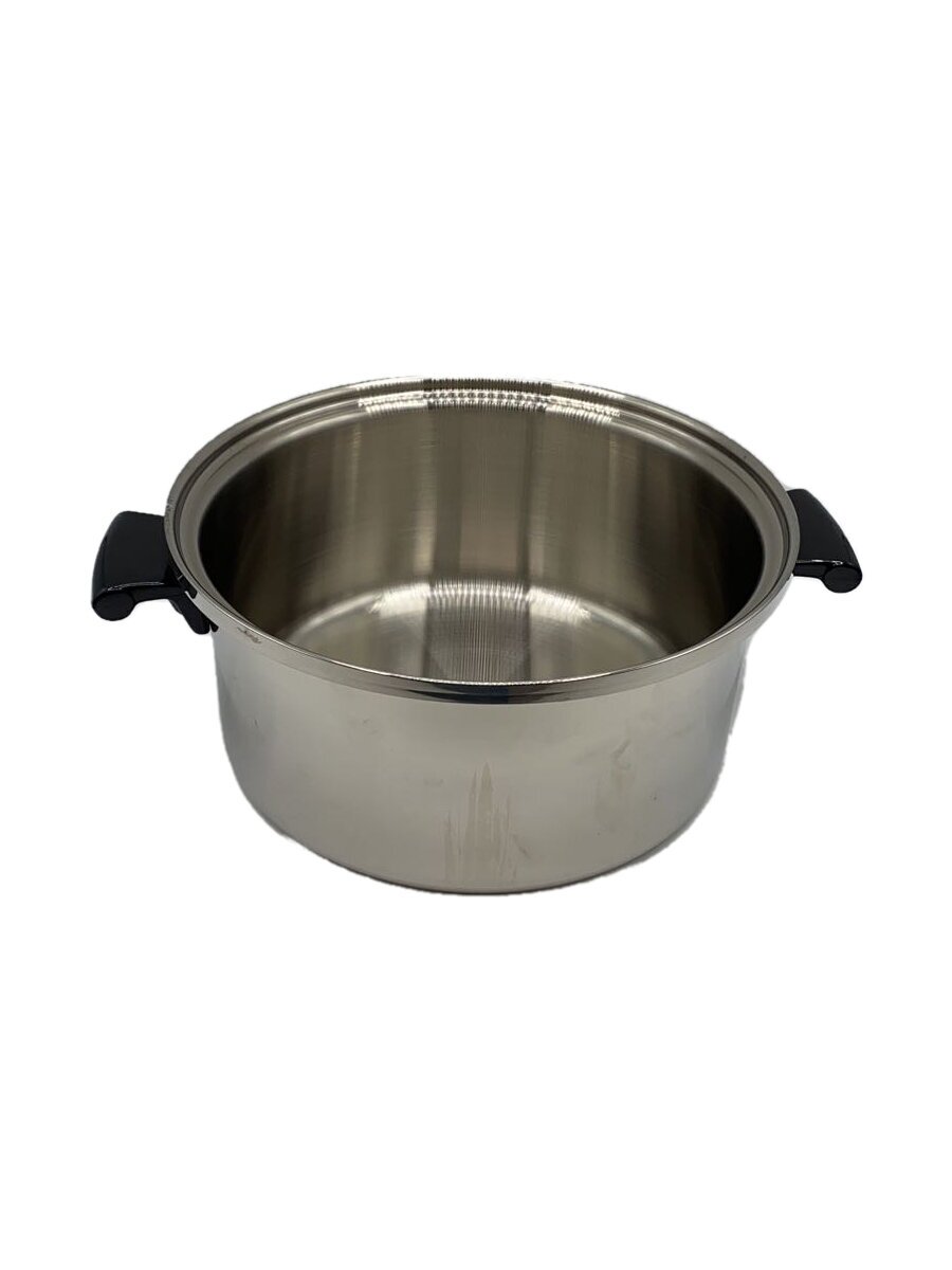 【中古】Amway◆シチュー鍋/容量:5.5L/サイズ:24cm/10点セット/SLV【キッチン用品】