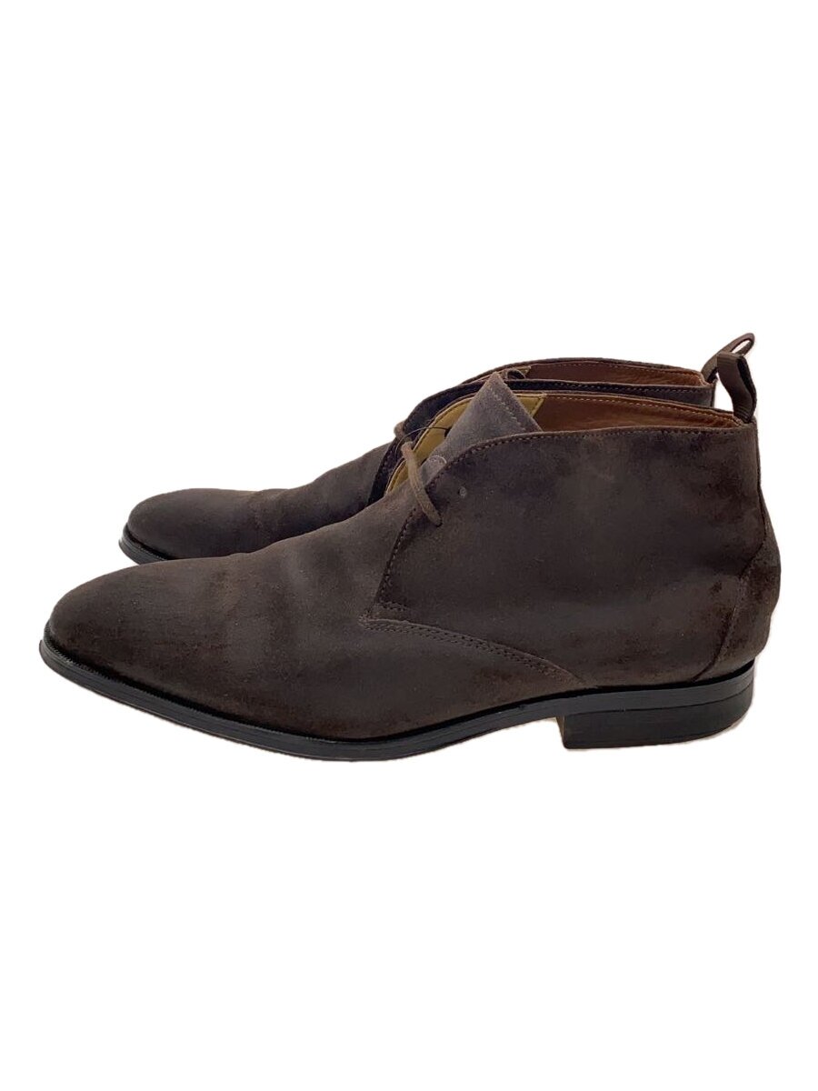 【中古】Clarks◆使用感有/チャッカブーツ/25.5cm/BRW/15775//【シューズ】