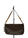 【中古】LOUIS VUITTON◆1)ポシェット・アクセソワール_モノグラム・キャンバス_BRW/PVC/BRW//【バッグ】