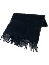 【中古】BLACK LABEL CRESTBRIDGE◆ストール/カシミア/BLK/メンズ/51712-272-09/クレストブリッジ リバーシブル カシミア混【服飾雑貨他】(4)