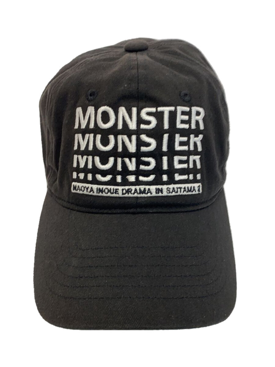 【中古】MONSTER/NAOYA INOUE/キャップ/--/コットン/BLK/メンズ【服飾雑貨他】