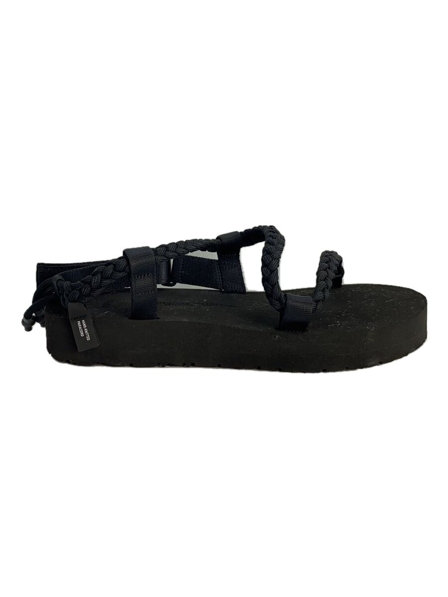 HYKE◆×TOSHINOSUKE TAKEGAHARA/サンダル/25cm/BLK/19263