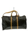 【中古】LOUIS VUITTON◆キーポル55_モノグラム・キャンバス_BRW/PVC/BRW【バッグ】