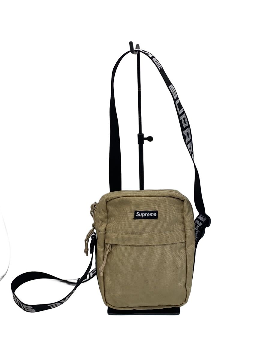 【中古】Supreme◆Shoulder Bag/BEG【バッグ】