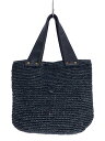 【中古】CLEDRAN◆カゴバッグ/ブラック【バッグ】