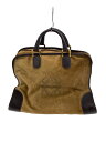 【中古】LOEWE◆バッグ/スウェード/CML/無地【バッグ】