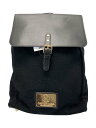 【中古】Gaston Luga◆リュック/--/BLK/無地【バッグ】