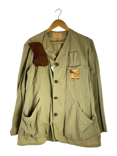【中古】GUN CLUB/50s/Shooting Jacket/ハンティングジャケット/レザー切替/パッチワー/B【メンズウェア】 【中古】GUN CLUB/50s/Shooting Jacket/ハンティングジャケット/レザー切替/パッチワー/B【メンズウェア】