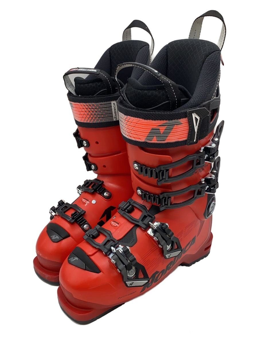 【中古】NORDICA◆スキーブーツ/24.5cm/RED/speedmachine【スポーツ】