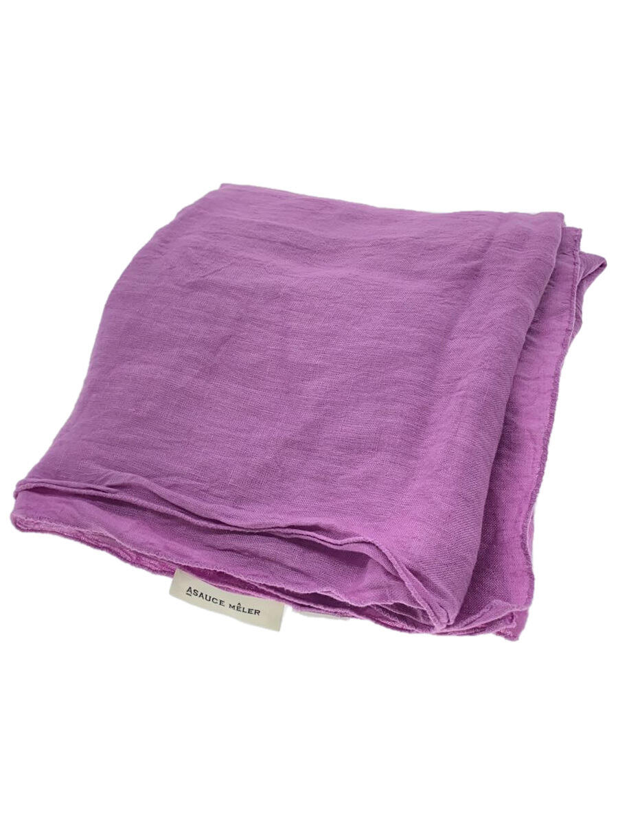 【中古】ASAUCE MELER◆ストール/リネン/PUP/レディース【服飾雑貨他】