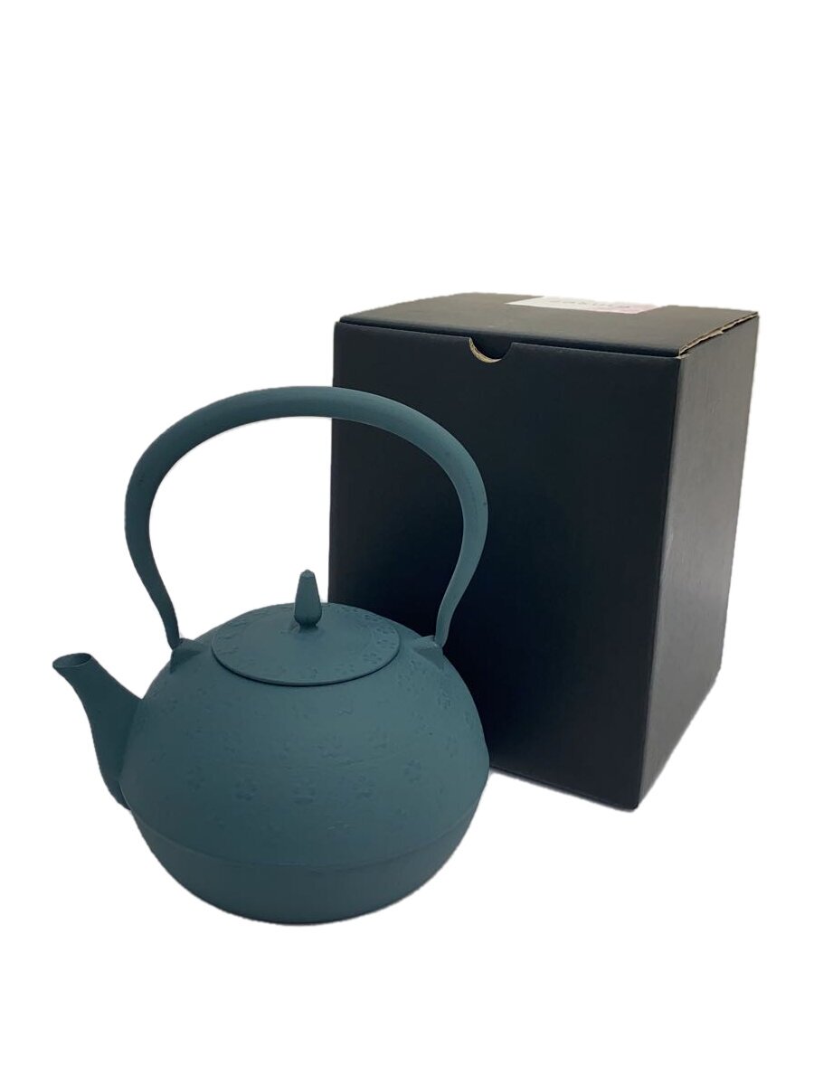 【中古】南部鉄器◆ナンブテッキ/和食器その他/BLU/梔子 桜 小/1.2L/急須【キッチン用品】