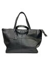 【中古】Pid◆トートバッグ/レザー/BLK/無地/PAR201【バッグ】(4)