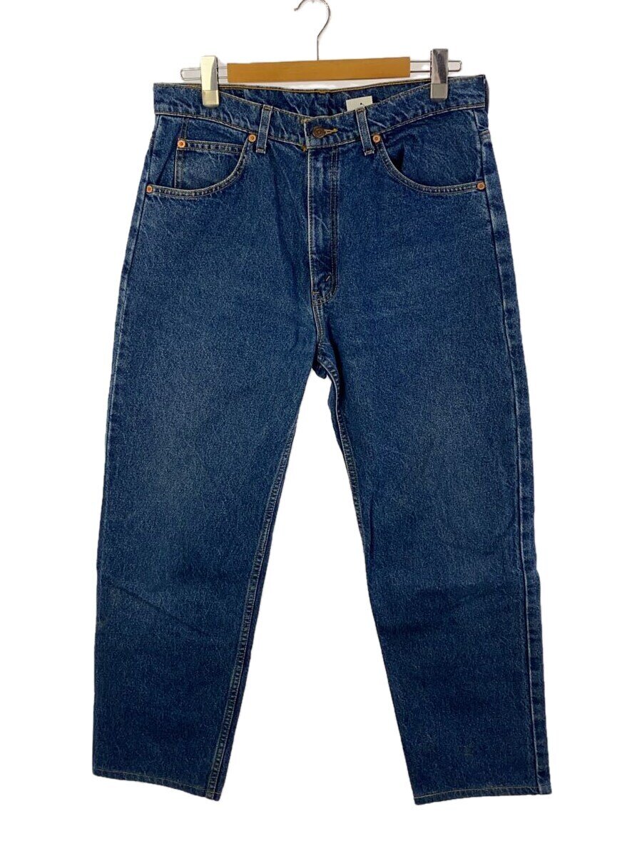 【中古】Levi’s◆ストレートパンツ/36/コットン/BLU/90s/98年製【メンズウェア】