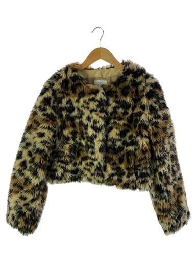 【中古】SLOBE IENA(IENA SLOBE)◆クルクルファーショートブルゾン/23AW/ポリエステル/アニマル/23-011-912-8180-4-0【レディースウェア】 【中古】SLOBE IENA(IENA SLOBE)◆クルクルファーショートブルゾン/23AW/ポリエステル/アニマル/23-011-912-8180-4-0【レディースウェア】