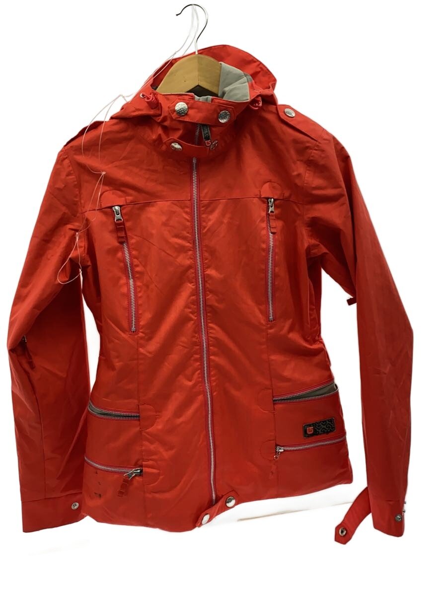 【中古】BURTON◆ウェアー/S/RED//【スポーツ】