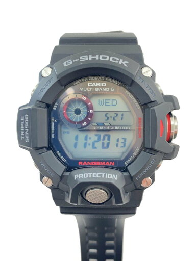 【中古】CASIO◆ソーラー腕時計・G-SHOCK/デジタル/ラバー/BLK/BLK【服飾雑貨他】 【中古】CASIO◆ソーラー腕時計・G-SHOCK/デジタル/ラバー/BLK/BLK【服飾雑貨他】